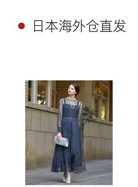 1h可退 日本直邮Dorry Doll 女士双层珍珠长链金色项链 优雅气质