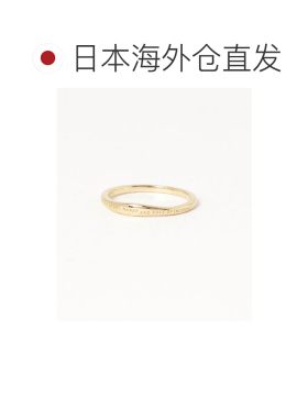 日本直邮NOJESS 女士金色镀层戒指 30243111076
