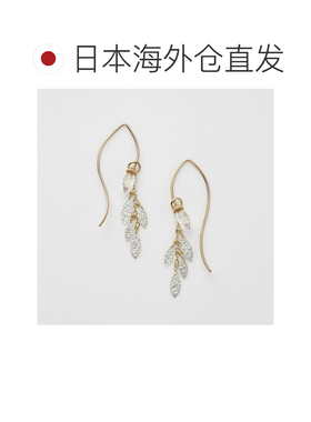 日本直邮agete 阿加特K10耳环吊饰