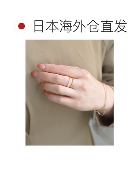 日本直邮ANE MONE 不锈钢珍珠女士戒指 D1050005R