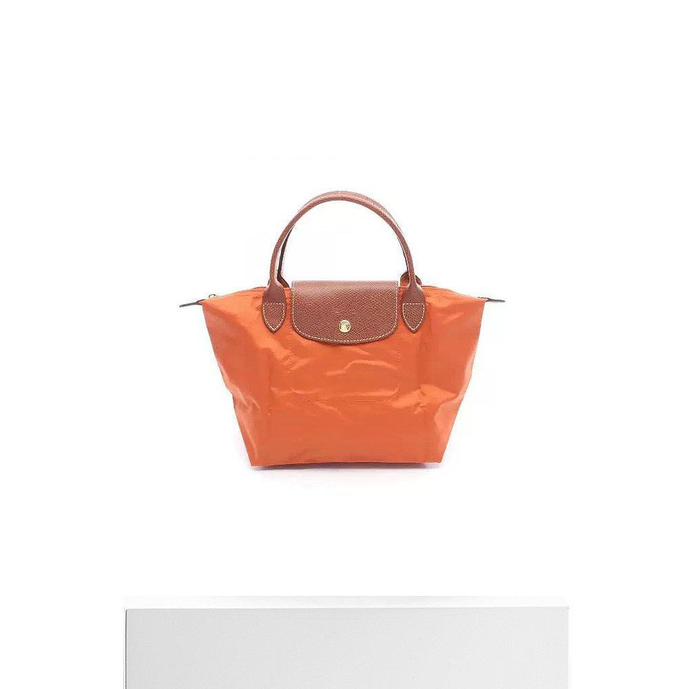 日本直邮中古Longchamp珑骧女包S级99新Top handle手拎斜挎2用帆 - 图3