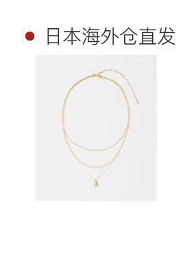 1h可退 日本直邮green label relaxing 女士 3WAY三连项链 设计感