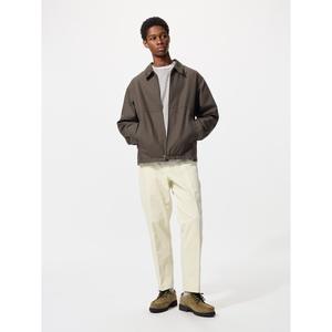 日潮跑腿UNIQLO优衣库 时尚九分裤/灯芯绒 479345休闲裤直筒裤