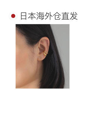 日本直邮ISOLATION 双色层叠设计耳环 6442270401【付后1h可退】