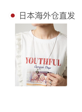 日本直邮W closet 女士 心形吊坠项链 可调节短款锁骨链 WCZ10614
