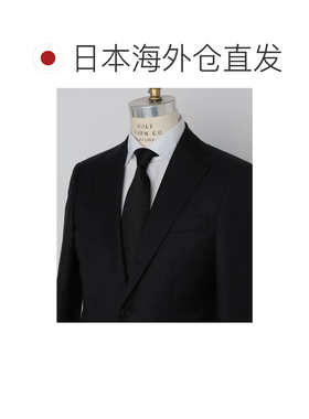 日本直邮希普斯 SHIPS 正装斜纹黑色领带 黑色