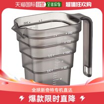 (Japanese direct mail) Yamazaki magnet gradually measuring cup black 200mL