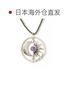 日本直邮CAYHANE 宇宙主题男女同款项链 天然石装饰 休闲民族风格