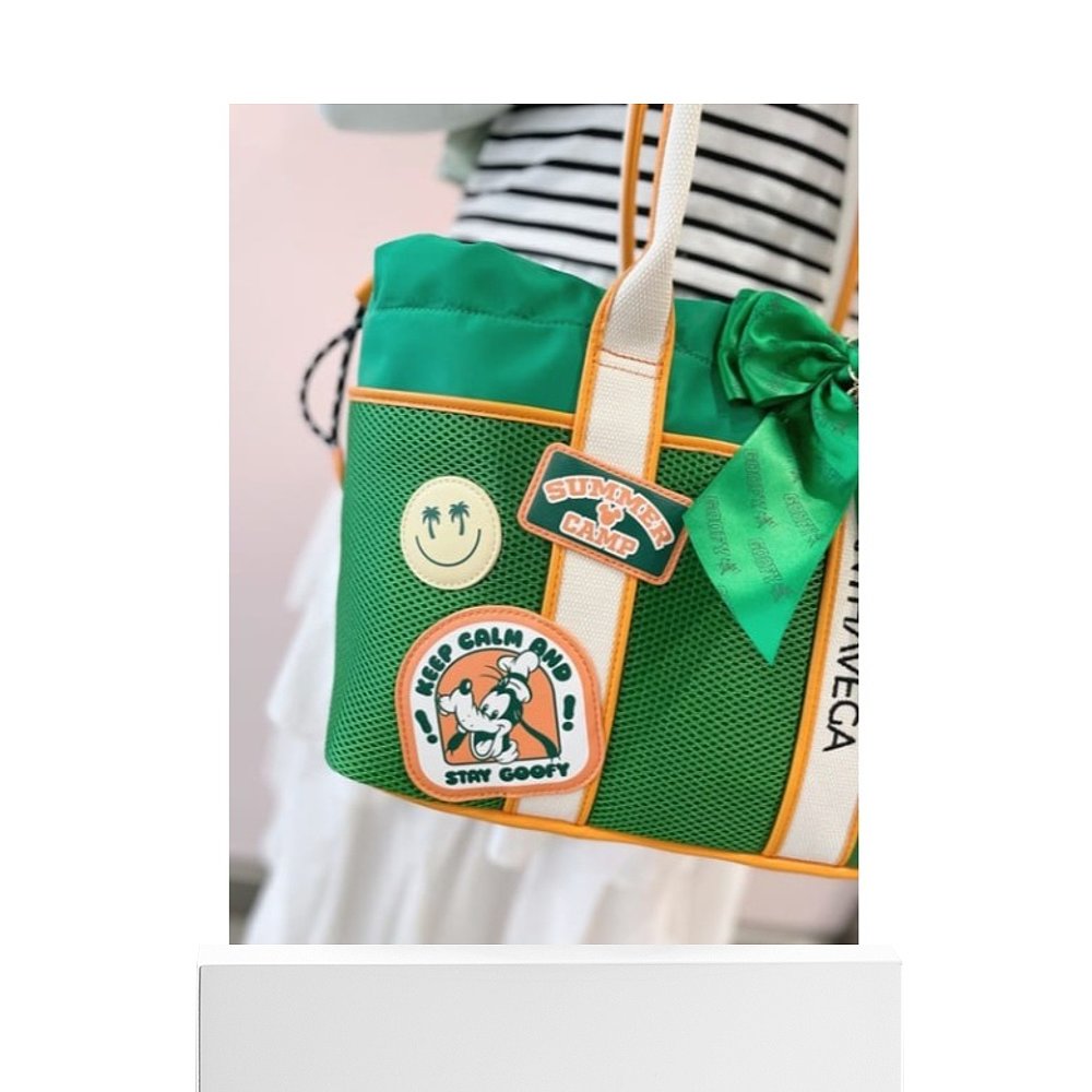 1h可退 日本直邮Samantha Vega 女士米奇与朋友们logo吊带托特包 - 图3