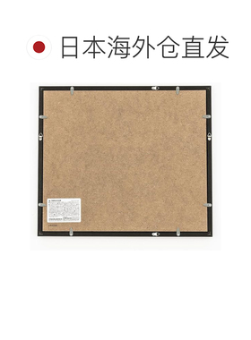 日本直邮Nakayabashi 4切判实木照片相框/相架 黑色 F-SW-122