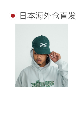 日本直邮XLARGE 男女同款 X字母刺绣休闲棒球帽 1【付后1h可退】