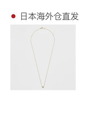 日本直邮agete K10钻石项链 0.05ct