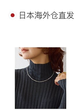 1h可退 日本直邮RIVE DROITE 女士 简约短款磁铁项链 银饰防过敏