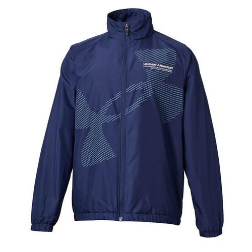 日本直邮UNDER ARMOUR UA特里科特 莱恩德 大logo全拉链夹克[9848 - 图2