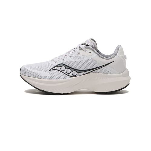 日本直邮Saucony Axon 3 透气减震耐磨 低帮跑步鞋 男款 灰色索康 - 图0