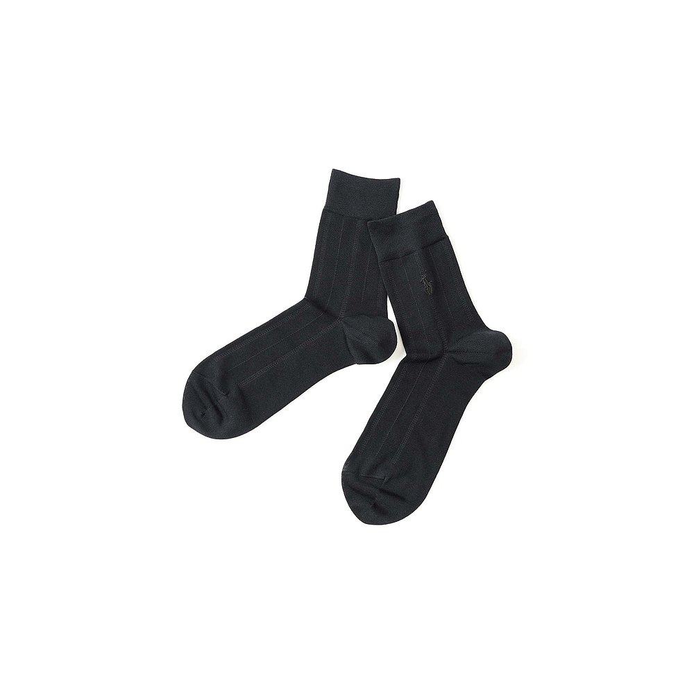 1h可退 日本直邮Polo Ralph Lauren 男装 抗菌防臭立体褶纹中筒商,淘宝优惠券,粉丝福利购,淘宝优惠卷