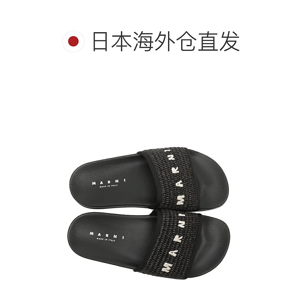 日本直邮Marni 凉鞋 黑色 女士 MARNI SAMS016102 P3860 00N99 - 图1