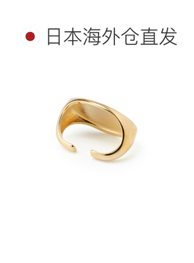 日本直邮MM6 Maison Margiela 双指戒指 金色 女士 sm7uq0114 p87