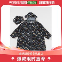 Japan Direct mail petit main children Color rich rain-proof jacket with window brim to prevent cuffs roll