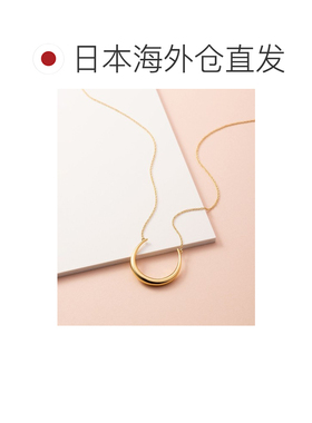日本直邮23区 女士金属马蹄吊坠项链 AS3DGA0015 【付后1h可退】