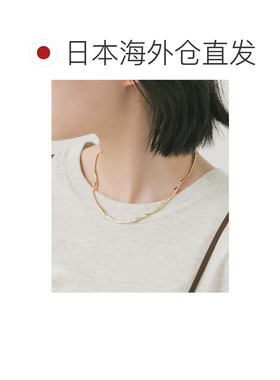 日本直邮SMELLY 女士 短款波浪金属项链 SM263302241016