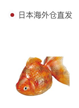 日本直邮九谷烧5号金鱼 红色 装饰物护身符流行礼物结婚礼物/祝贺