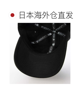 日本直邮9TWENTY 帽子 黑色 可调节无结构款