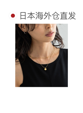 日本直邮&. NOSTALGIA 女士 外科钢单点设计项链配饰 145209719