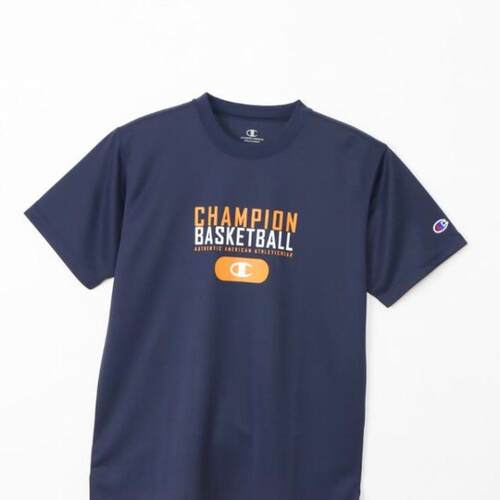 日本直邮Champion 青少年篮球短袖T恤 E-MOTION CK-AB324-370 - 图2