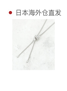 日本直邮THE SHOP TK女士金属扭纹环形项链 04005315202601蛇骨链