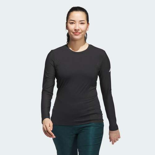 日本直邮adidas 高尔夫阿尔蒂梅特365巡回赛工程款女士长袖修身T[ - 图0