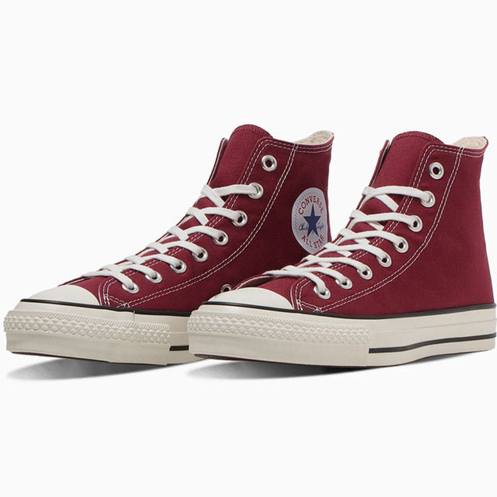 日本直邮匡威 CANVAS ALL STAR J HI 男女帆布鞋日本制造这款酒红,淘宝优惠券,粉丝福利购,淘宝优惠卷