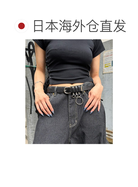 日本直邮Figments 男女同款 三环装饰腰带 FG26AW【付后1h可退】