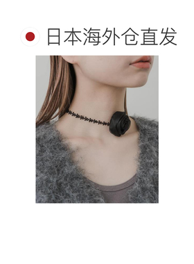 1h可退 日本直邮官方授权 SMELLY 颈圈项链吊坠蕾丝玫瑰