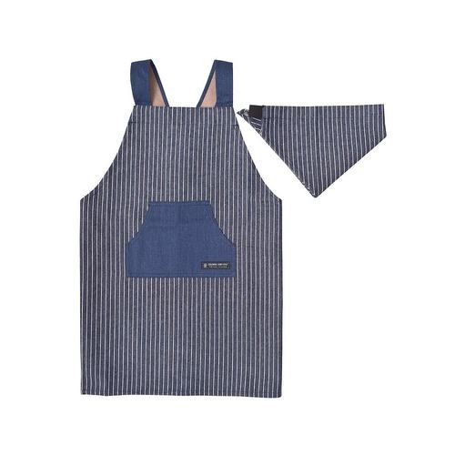 【日本直邮】Colorful Candy Style儿童围裙100-120cm 条纹 N7901 - 图0