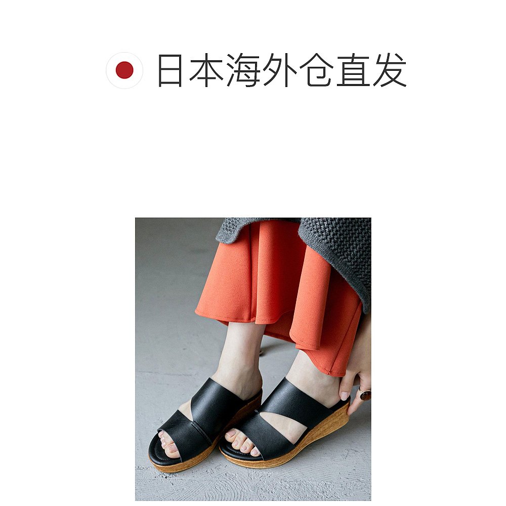 【日本直邮】fashion letter 女士 休闲鞋凉鞋 - 图1