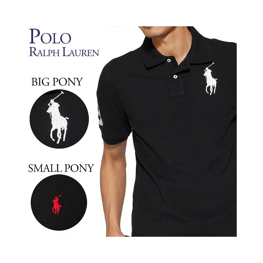 日本直邮 Polo Ralph Lauren Polo衫 Big Pony/Small Pony 323670 - 图0