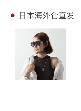 日本直邮SAINT LAURENT 太阳镜 SL 174 方形款 001 黑色 灰色 黑