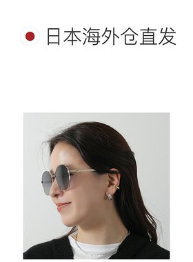 日本直邮GUCCI 古驰 太阳镜 GG1090SA 女士 圆形金属标志 GG 标志