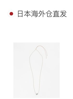 1h可退 日本直邮DEAR WOMAN女士天然翡翠项链丝质细链可调节长度