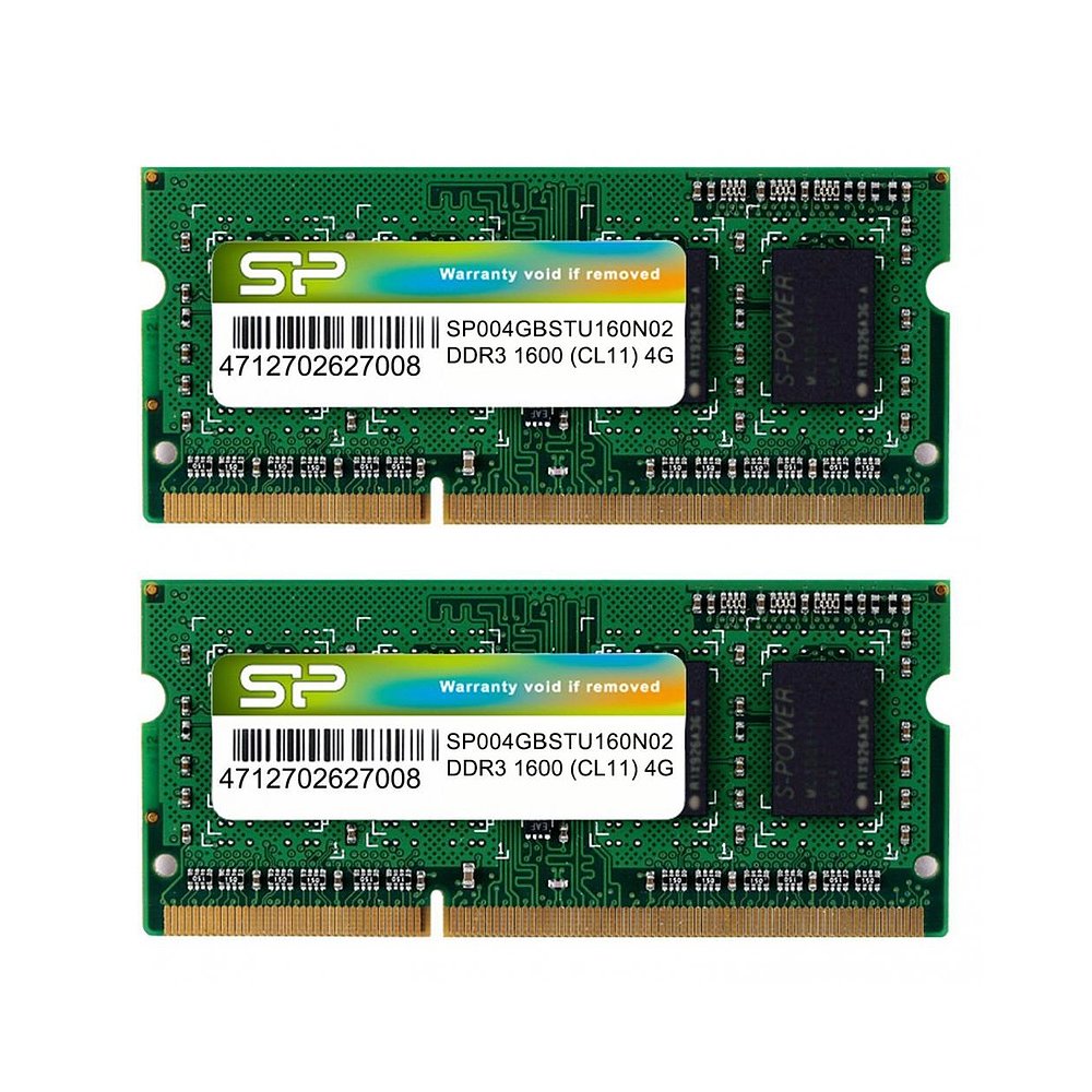 自营｜ 硅电源笔记本电脑内存DDR3 8GB Mac/SP008GBSTU160N - 图0