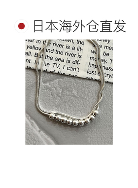 日本直邮DiamondHearts 女士 银球蛇链手链 dh00b【付后1h可退】