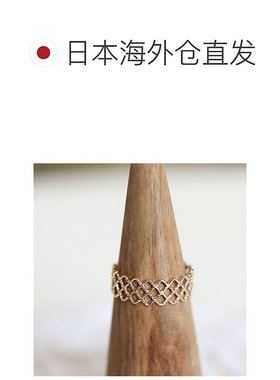 1h可退 日本直邮cui-cui K10YG 黄金网状戒指 755404cuicui