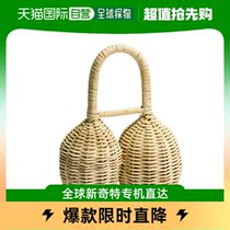 (Japanese direct mail) MEINL McElsand cylinder double cylinder rocker handmade coconut bottom rattan woven type sand barrel sand