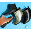Direct mail from Japan Pansy 3E wide version pansy women's boots shoes waterproof non-slip casual rain boots fashion outing and commuting