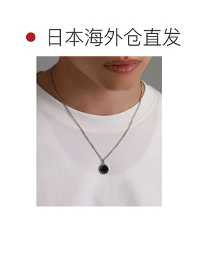 1h可退 日本直邮LION HEART 男女同款 圆形徽章项链 316L医用级不
