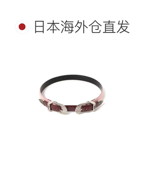 1h可退 日本直邮TOGA TOO 女士 西部风双扣皮革手镯 61423939677