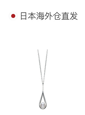 日潮跑腿Mikimoto御木本女士吊坠银质水滴造型精致百搭潮流
