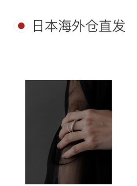 1h可退 日本直邮SMELLY so’ 女士双圈戒指 纯银925材质 现代简约