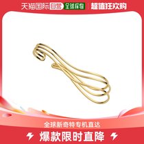 Day Tide Run Leg Vendome K10 Gold Tunnel Earbone Clip Gold Both